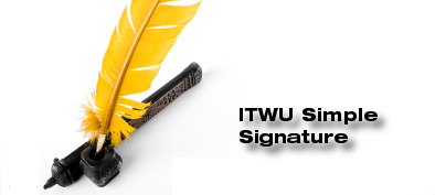 ITWU Simple Signature